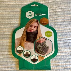 TRTL neck support pillow for traveling.